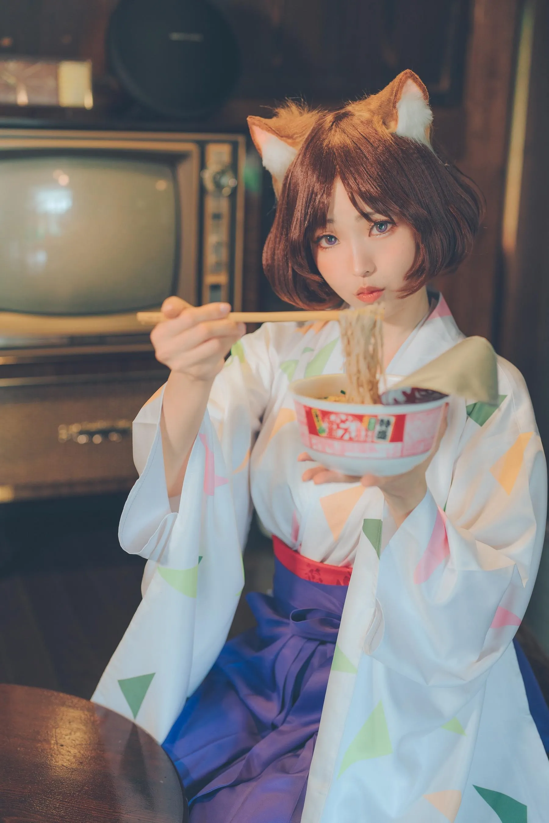 ElyEE子 – NO.113 2023.July A-Dongitsune ~Taisho-era 大正小狐狸 [46P]插图8